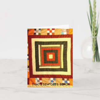 THAT'S SEW GEE'S BEND THANK YOU CARD