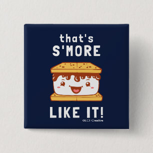That's S'more Like It 15 Cm Square Badge