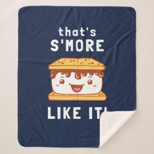That's S'more Like It Sherpa Blanket