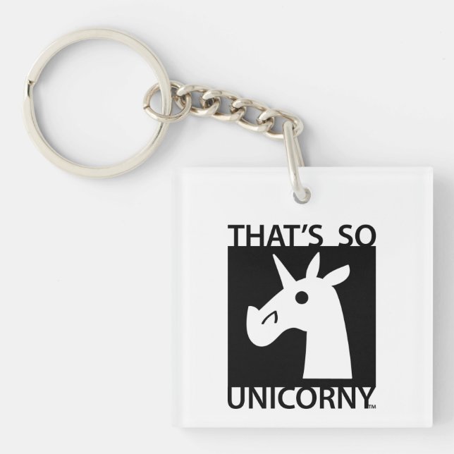 That's So Unicorny Keychain (Front)