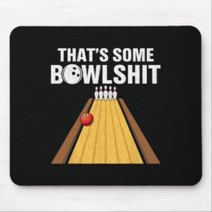 That's Some Bowl Retro Funny Bowler Mouse Pad