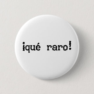 That's Strange Exclamation 6 Cm Round Badge