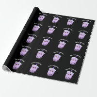 That's Taroffic Funny Boba Tea Pun Dark BG