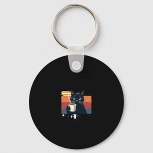 That's What I Do I Drink Coffee I Hate People And  Key Ring