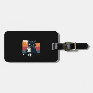 That's What I Do I Drink Coffee I Hate People And Luggage Tag