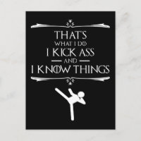 That's What I Do - I Kick-Ass And I Know Things