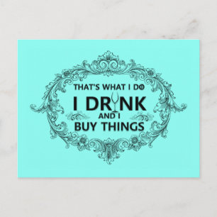 That's What I Do Postcard
