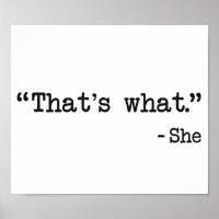 That's What She Said Quote