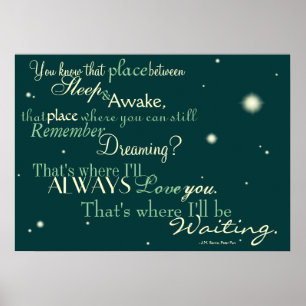 That's Where I'll Be Waiting Poster