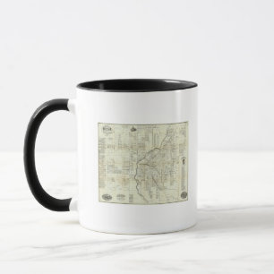 Thayer's Map of Denver Colorado Mug