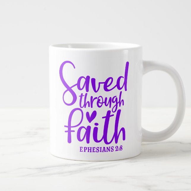 The 10 Commandments  Jumbo Mug (Right)