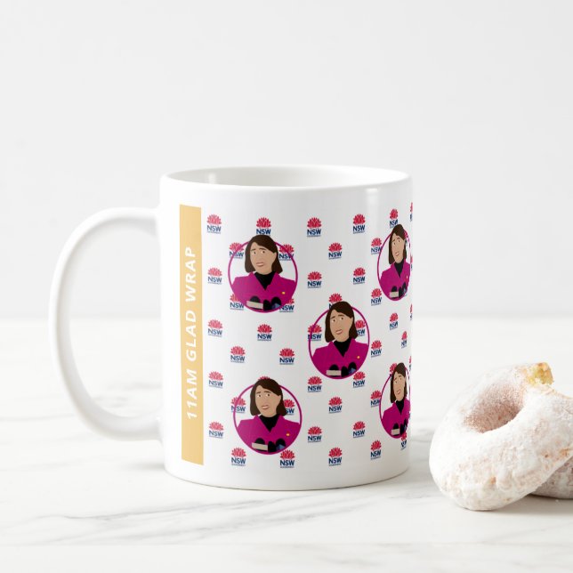 The 11am Glad Wrap Mug (With Donut)