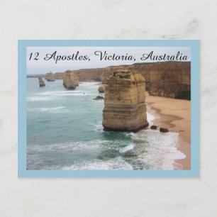 The 12 Apostles, Victoria, Australia Postcard