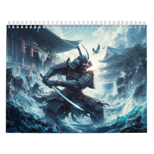 The 12 samurai calendar