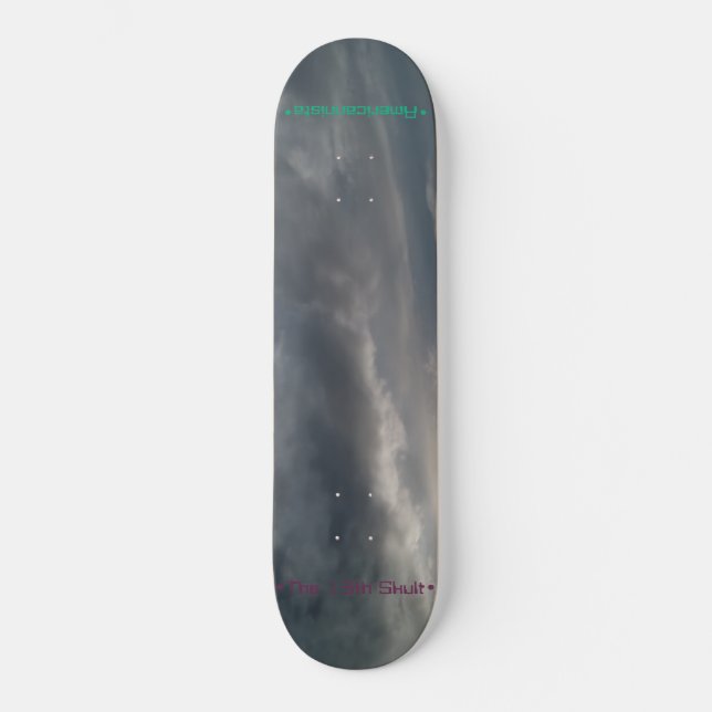 The 13th Skult. Skateboard (Front)