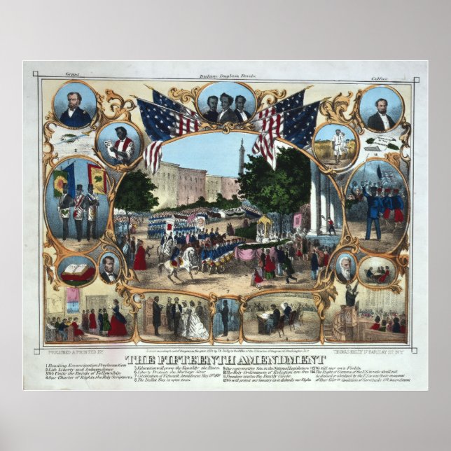 The 15th Amendment Poster (Front)