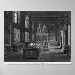 The 15th century room, Musee des Monuments Poster