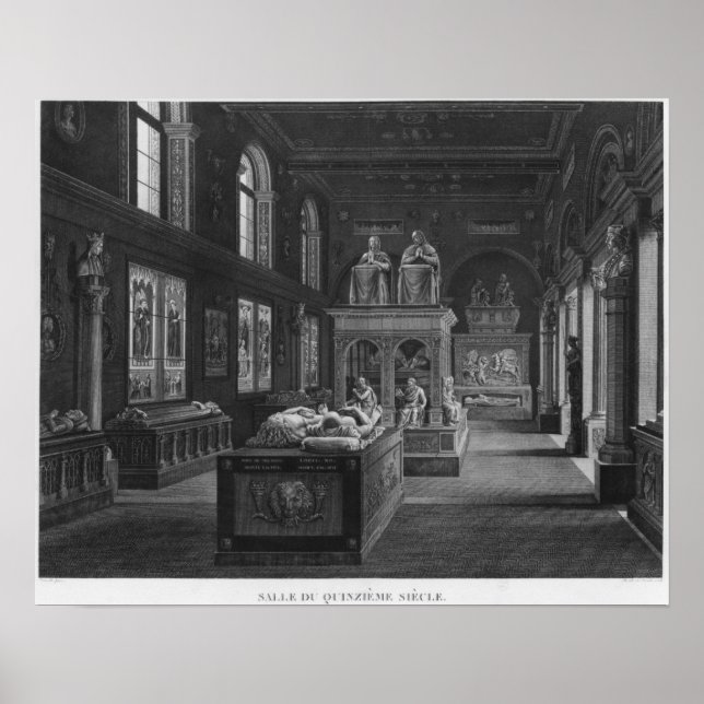 The 15th century room, Musee des Monuments Poster (Front)