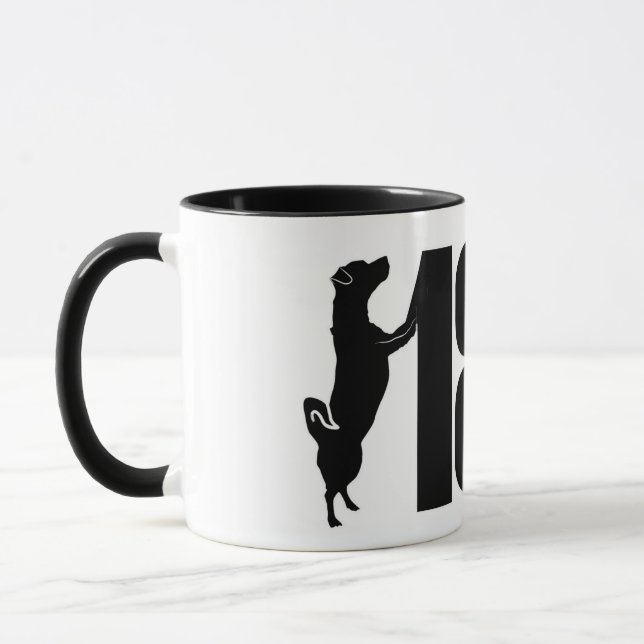 The 188 Rescue Group Logo Color Handle Mug (Left)