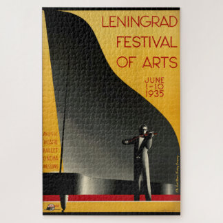 The 1935 Leningrad Festival of Arts Vintage Puzzle