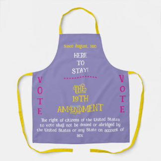 The 19th Amendment Apron