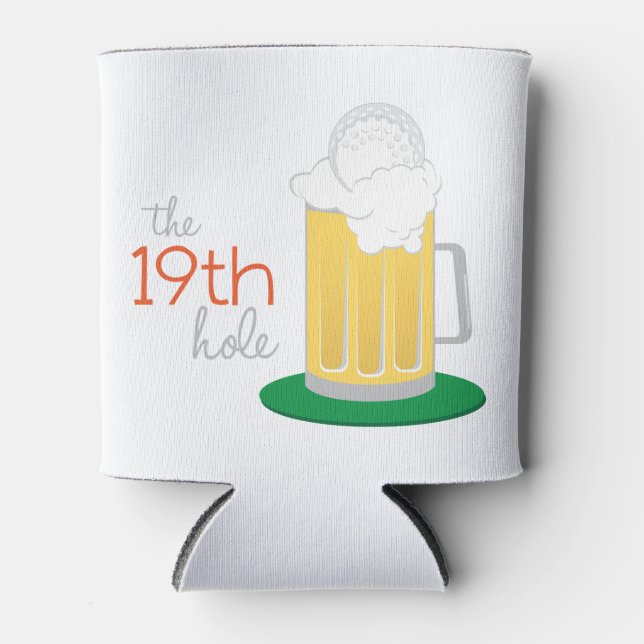 The 19th Hole Can Cooler (Front)