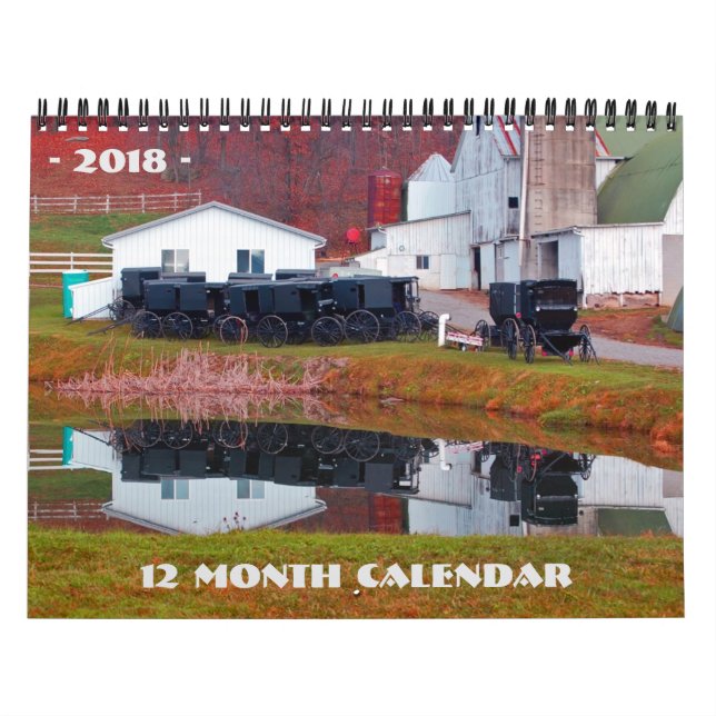 The 2018 Calendar (Cover)