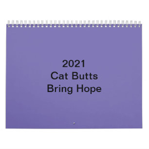 The 2021 Cat Butt Calendar
