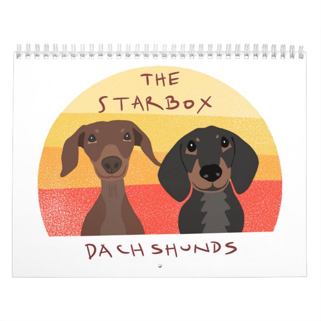 The 2026 Starbox Dachshunds Calendar (Cover)