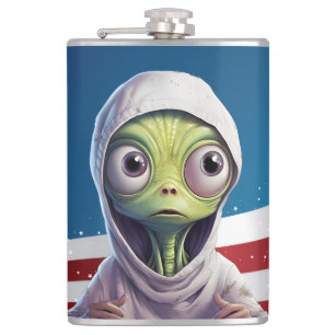 The 2027 Welcome Committee Hip Flask