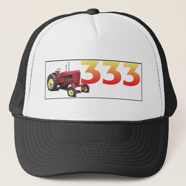 The 333 trucker hat (Front)