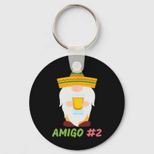 The 3 Amigos Cinco De Mayo Amigo #1 Group Matching Key Ring