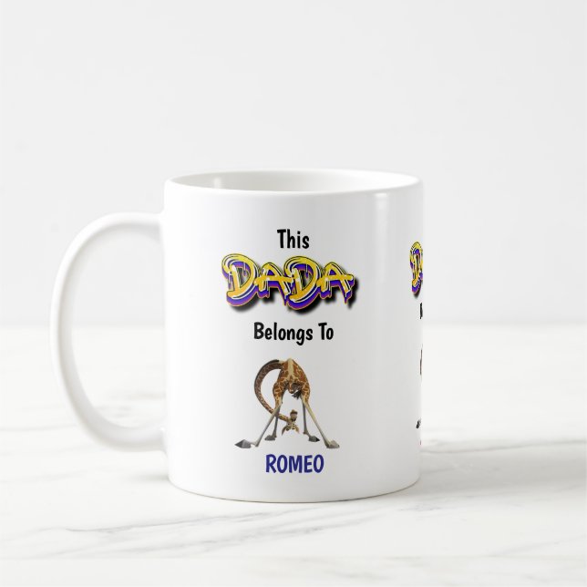The 3 Kids Ultimate DaDa Legacy Mug (Left)