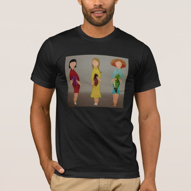 the 3 muses T-Shirt (Front)