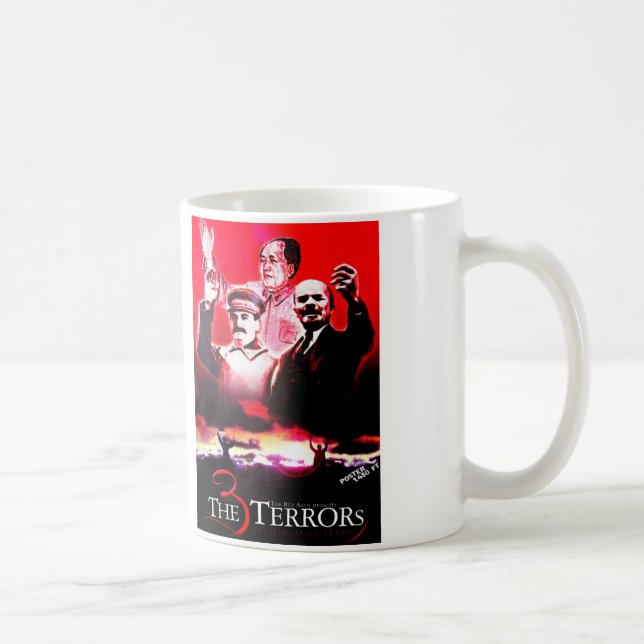 The 3 Terrors - Stalin, Mao and Lenin Coffee Mug (Right)