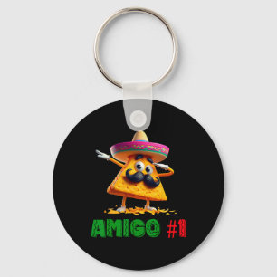 The 3 Three Amigos Cinco De Mayo Amigo #1 Group Ma Key Ring
