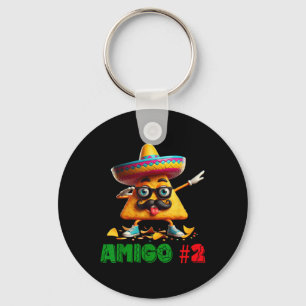 The 3 Three Amigos Cinco De Mayo Amigo #2 Group Ma Key Ring