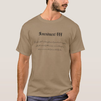 The 3rd Amendment T-Shirt
