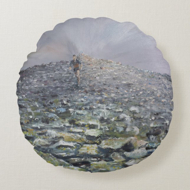 The 42nd Peak Round Cushion (Front)