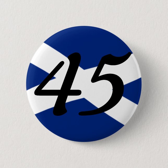 The 45 Movement! 6 Cm Round Badge (Front)