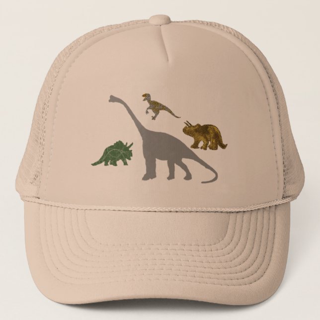 The 4 Dinos Trucker Hat (Front)