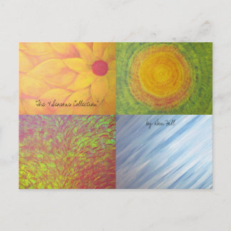 'The 4 Seasons" Postcard