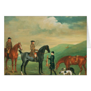 The 4th Lord Craven coursing at Ashdown Park