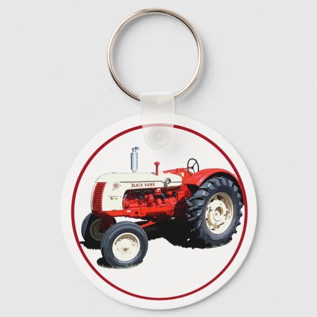 The 50 Black Hawk Key Ring (Front)