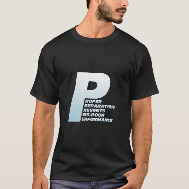 The 5 P's T-Shirt (Front)