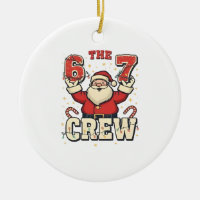 The 6 7 Crew Funny Santa Christmas Meme