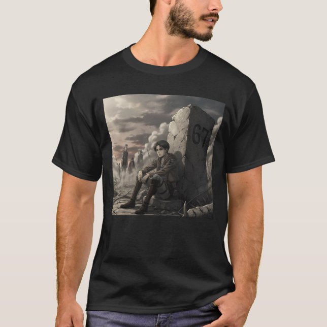 The 6–7 Titan: Echoes of Attack on Titan T-Shirt (Front)