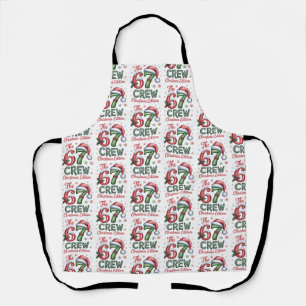 The 76 Crew Christmas Edition Family Holiday Xmas Apron