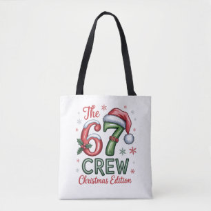 The 76 Crew Christmas Edition Family Holiday Xmas  Tote Bag
