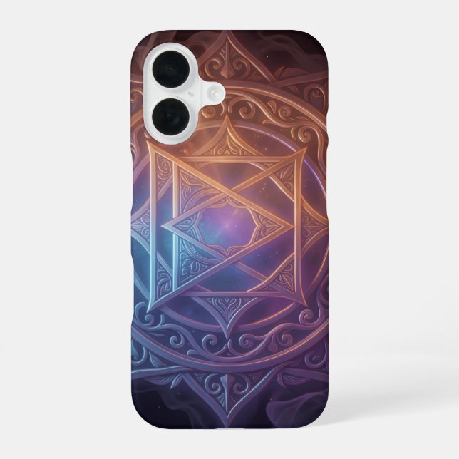 The 7 Chakras'1 iPhone 16 Case (Back)